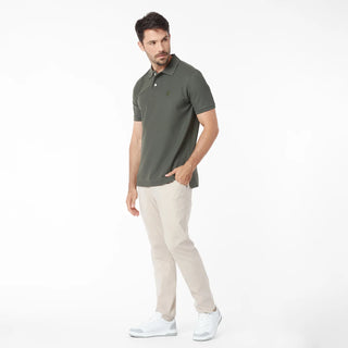 Men's Regular Fit Polo Shirt Grape Leaf A298