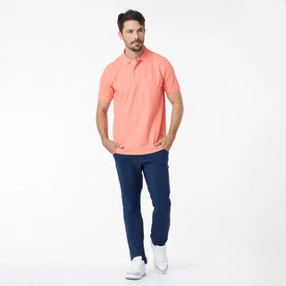 Men's Regular Fit Polo Shirt Fusion Coral A294