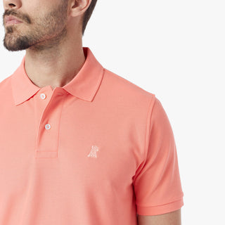Men's Regular Fit Polo Shirt Fusion Coral A294