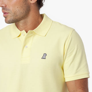 Men's Regular Fit Polo Shirt Pale Banana A11