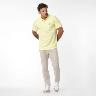 Men's Regular Fit Polo Shirt Pale Banana A11