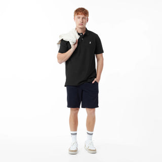 Men's Regular Fit Polo Shirt - Black Beauty