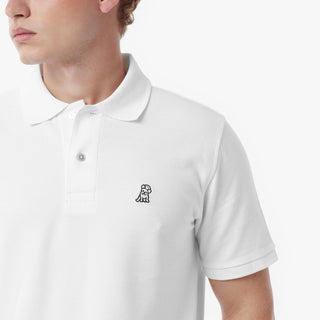 Men's Regular Fit Polo Shirt - Brilliant White