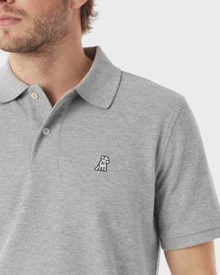 Men's Regular Fit Polo Shirt - Heather Gray A11