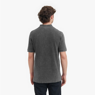 Men's Dyed Polo Shirt Pavement