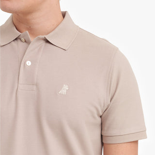 Men's Regular Fit Polo Shirt Simply Taupe A297