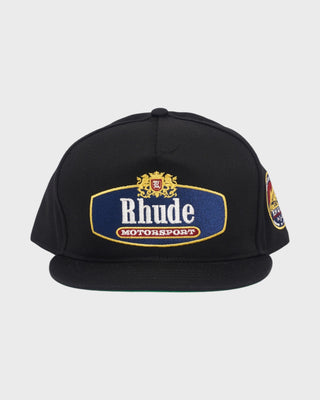Racing Crest Hat Black/Navy