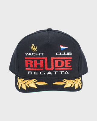 Regatta Club Hat - Black/White/Red