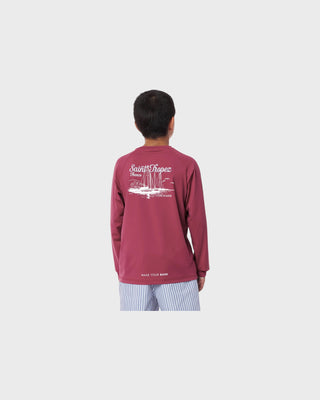 Kid's Crew Rashguard Salsa
