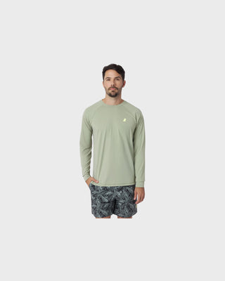 Men's Crew Neck Rashguard Tea