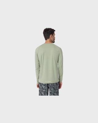 Men's Crew Neck Rashguard Tea