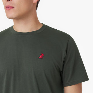 Men's Crew Neck Jersey T-Shirt Grape Leaf A198