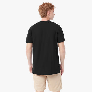 Men's Piqué T-Shirt - Black Beauty