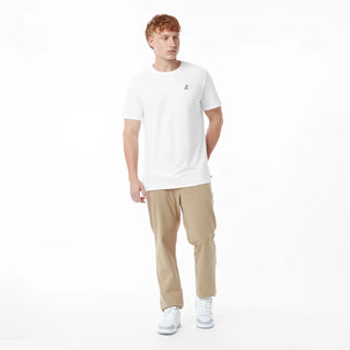 Men's Piqué T-Shirt - Brilliant White