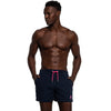 Frog Swim Trunks - Navy / Magenta