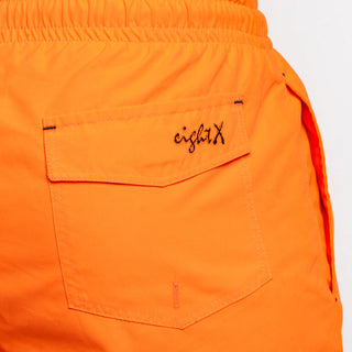 Frog Swim Trunks - Neon Orange