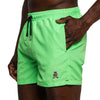 Frog Swim Trunks - Neon Green