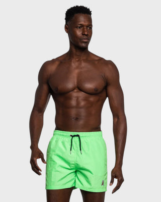 Frog Swim Trunks - Neon Green