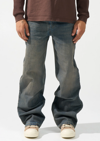 MIRAMAR Jeans - Coated Blue