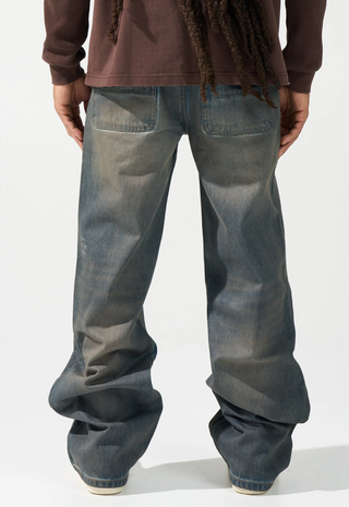 MIRAMAR Jeans - Coated Blue