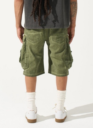 OLEA Cargo Shorts - OLIVE