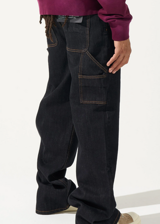 YORU Baggy Jeans - RAW INDIGO