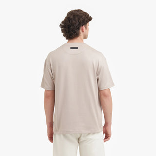 Men's Relaxed Fit Heavy Jersey Tee Simply Taupe