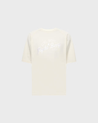 Matteo Raglan Graphic Tee - White Cap Gray
