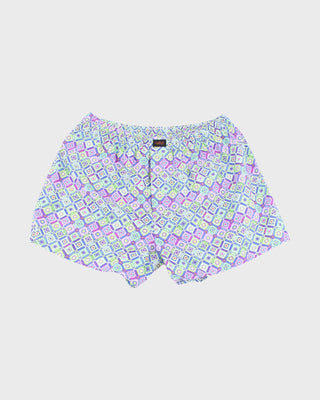 EX Lilac Printed Boxer B-5004
