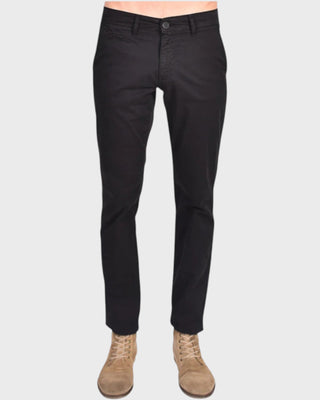 Slim Fit Chino Pants - Black