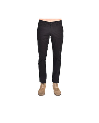 Slim Fit Chino Pants - Black