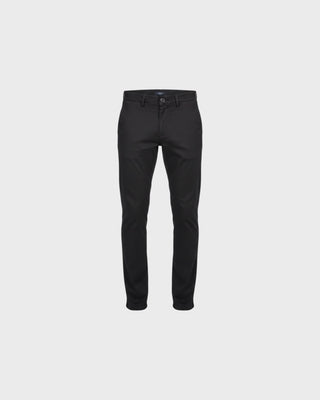 Slim Fit Chino Pants - Black