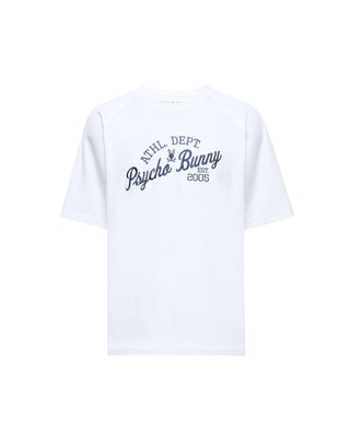 Matteo Raglan Graphic Tee - White