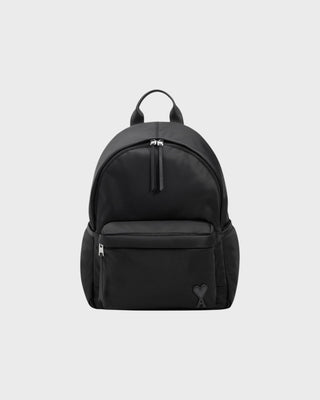 Nylon Canvas Marcel Backpack - Black