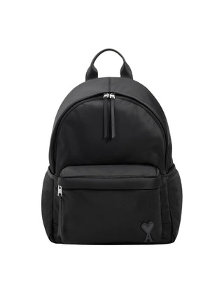 Nylon Canvas Marcel Backpack - Black