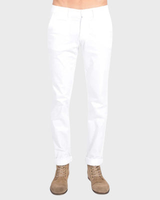 Slim Fit Chino Pants - White