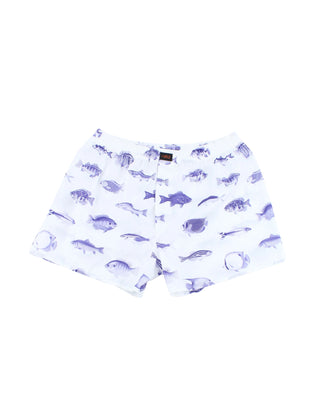 Fish Print Boxers EX B-5034