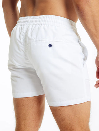 Sports Swim Shorts - White