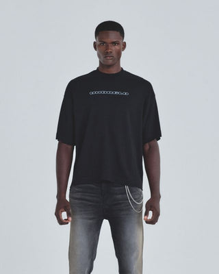 Holy State Head Noise Boxy Fit T-Shirt - Black