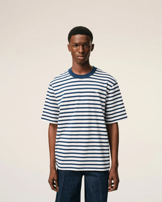 Mariniere TShirt SS - Encre/Blanc