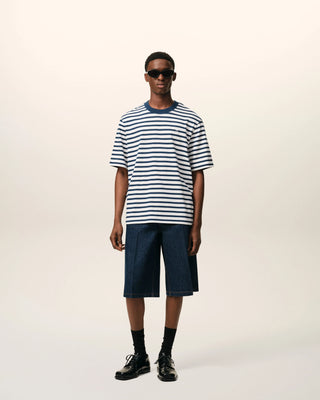 Mariniere TShirt SS - Encre/Blanc