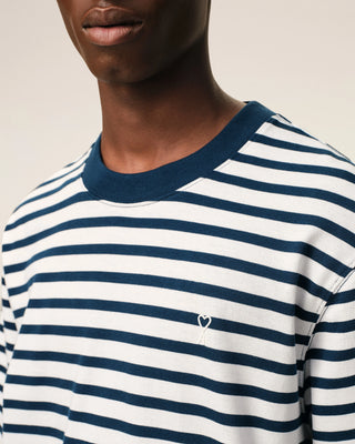 Mariniere TShirt SS - Encre/Blanc