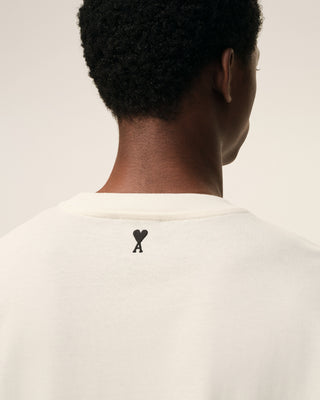 Heritage Print Teeshirt - Blanc Creme