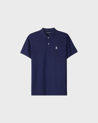 Kids Classic Pique Polo - Evening Blue