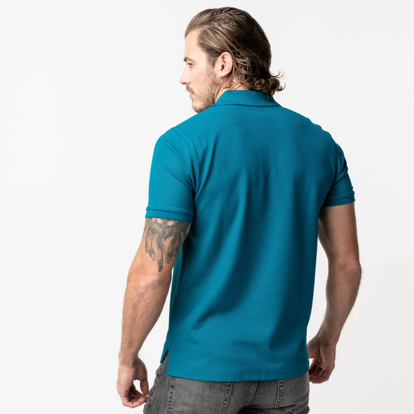 Men's Regular Fit Polo Shirt - Ocean Depths A50