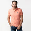 Men's Regular Fit Polo Shirt - Peach Pink A50
