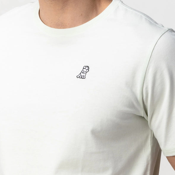 Mens Crew Neck Jersey T-shirt - Phantom Green A11