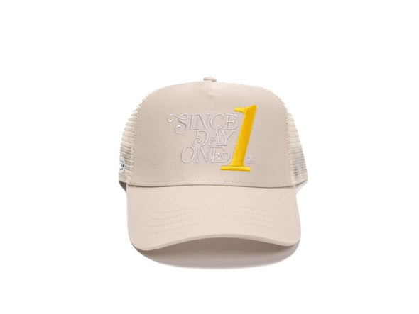 Zafiro Since Day One Trucker Hat - Beige