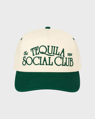 Tequila Social Club Trucker Hat - Dark Green