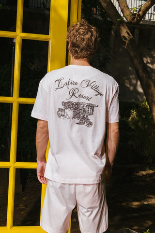 Zafiro Village T-Shirt Pink/Black